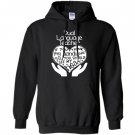 Dual language teacher heart hands school team Hoodie