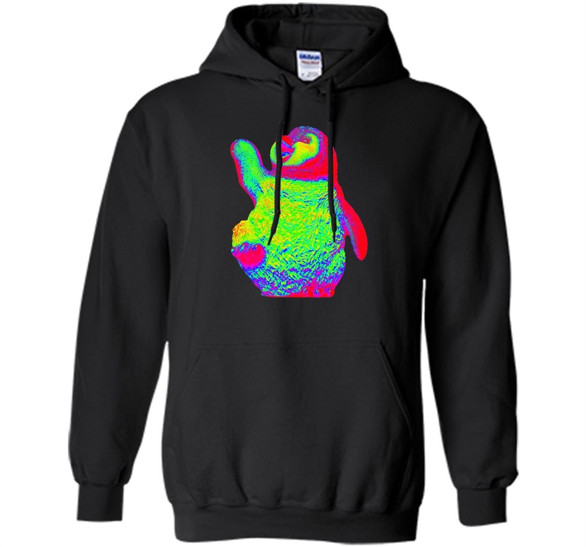Edm electronic techno penguin Hoodie
