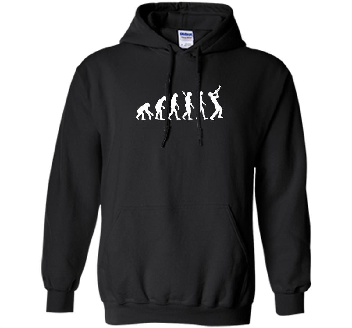 Evolution trumpet player Hoodie