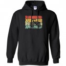 Farmer papa retro vintage farm tractor dad father gift Hoodie