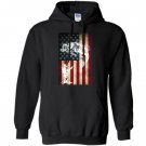 Fishing united states flag Hoodie
