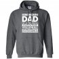 Freaking volleyball daughter medium asphalt Hoodie