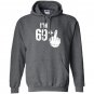 Funny 70th birthday gift idea Hoodie