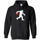 Funny bigfoot bowling novelty medium Hoodie