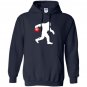 Funny bigfoot bowling novelty medium Hoodie