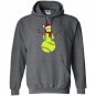 Funny christmas softball balls santa snow Hoodie
