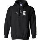 Gamer heartbeat video game lover gift Hoodie