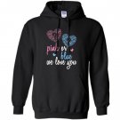 Gender reveal party graphic Hoodie