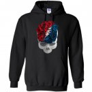 Grateful dead rose skull long strange trip Hoodie