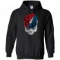 Grateful dead rose skull long strange trip Hoodie