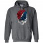 Grateful dead rose skull long strange trip Hoodie