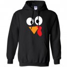 Happy thanksgiving funny turkey face Hoodie