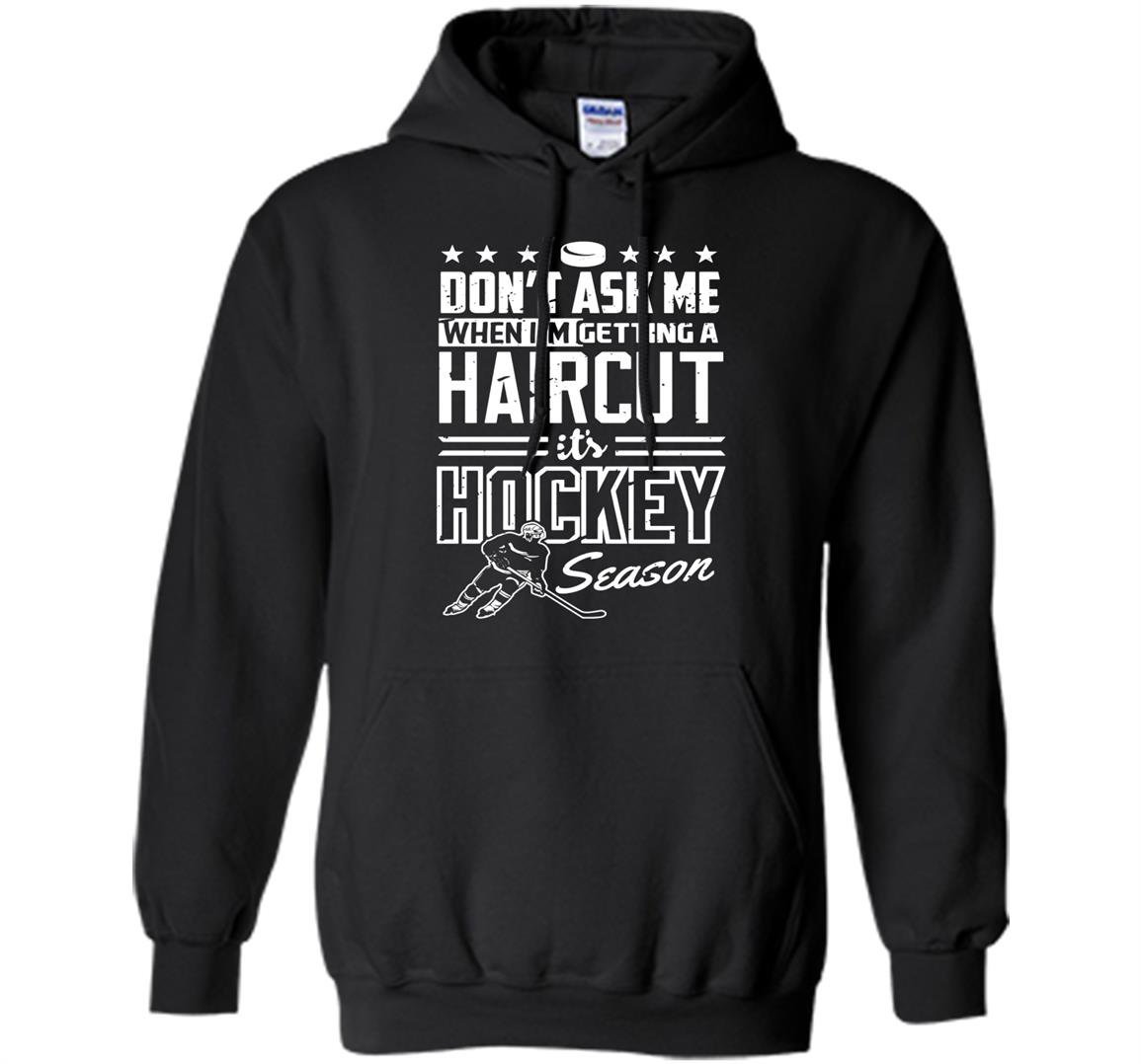 Hockey getting haircut Hoodie