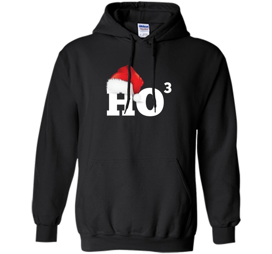 Ho to the third power funny christmas ho ho ho Hoodie