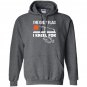 Ice fishing funny Hoodie