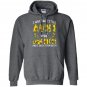 I have two titles aunt and dog mom sunflower Hoodie