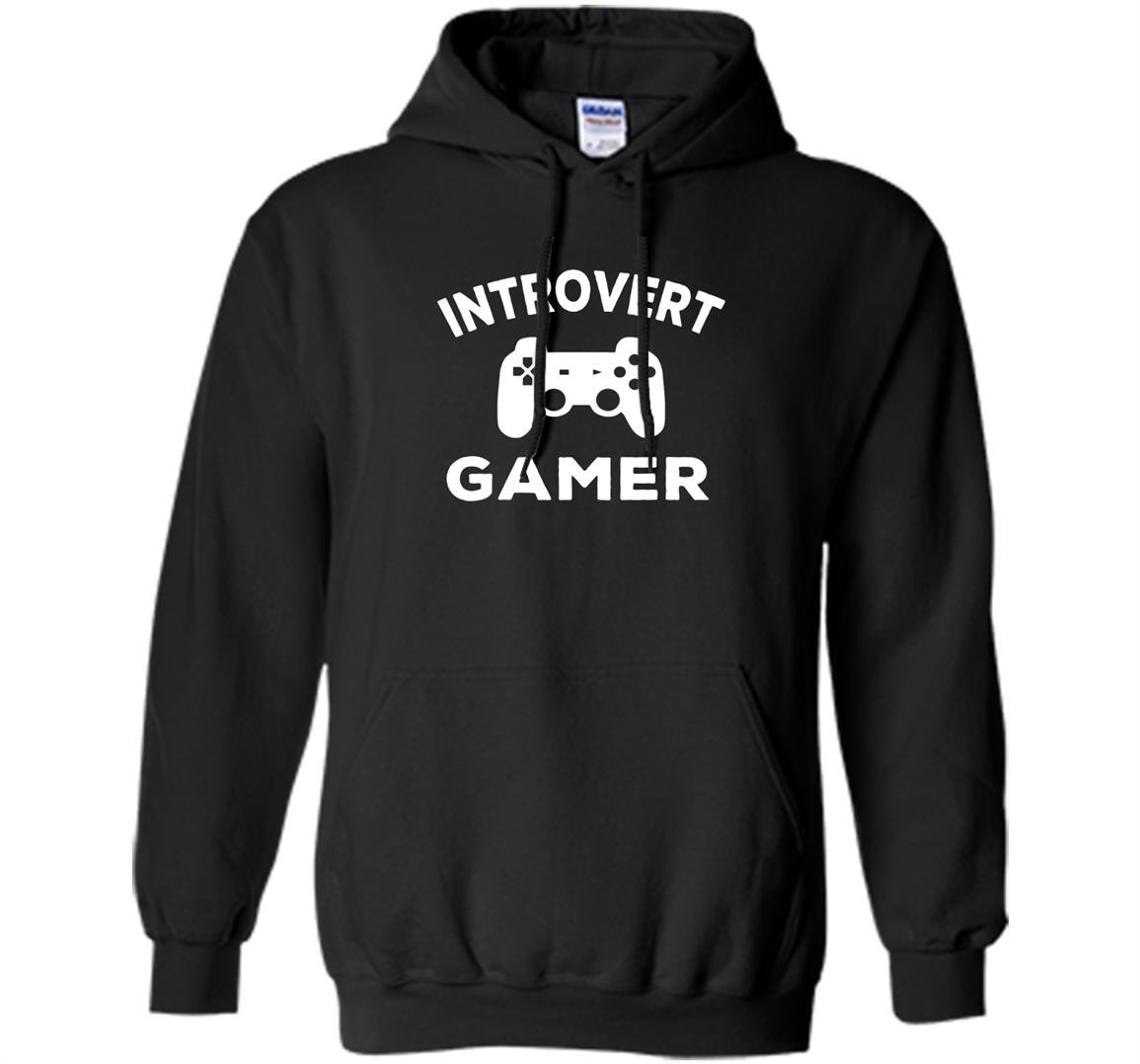Introvert gamer gaming solo gamer Hoodie