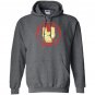 Iron man mask for fan of marvel heroes unisex Hoodie