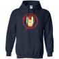 Iron man mask for fan of marvel heroes unisex Hoodie