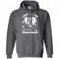 I wear gray for brain cancer awareness ribbon Hoodie