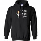I will stab you student nurse graduation gift Hoodie