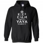 Keep calm and let yaya handle it grandma gift Hoodie