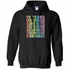 12 years old 144 months 12th birthday gift ideas Hoodie