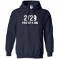 Leap year birthday Hoodie