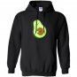 Lol cute amusing avocado pregnant mom with baby seed Hoodie
