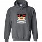 Mask thief emoji heart love eyes Hoodie