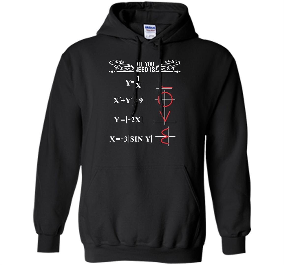 Math all you need is love Hoodie