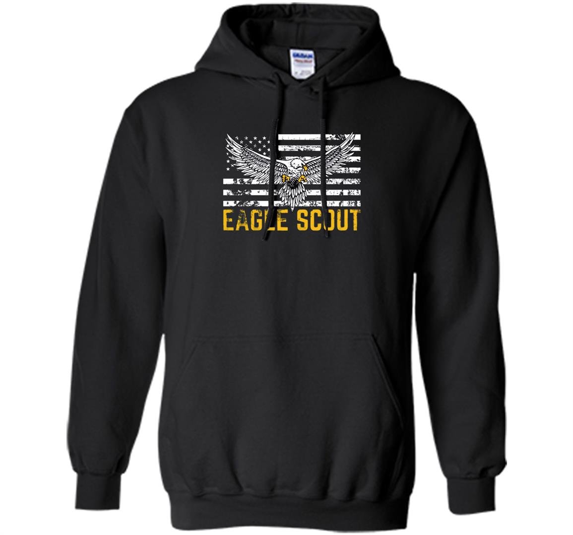 Eagle soaring scout Hoodie