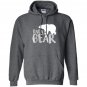 Papa bear family tulioct for father day Hoodie