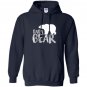 Papa bear family tulioct for father day Hoodie
