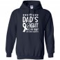 My dads fight is my fight lung cancer awareness Hoodie