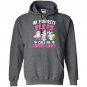 My favorite peeps call me lunch lady bunny easter day Hoodie