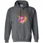 My little pony pony squad with gold glitter Hoodie