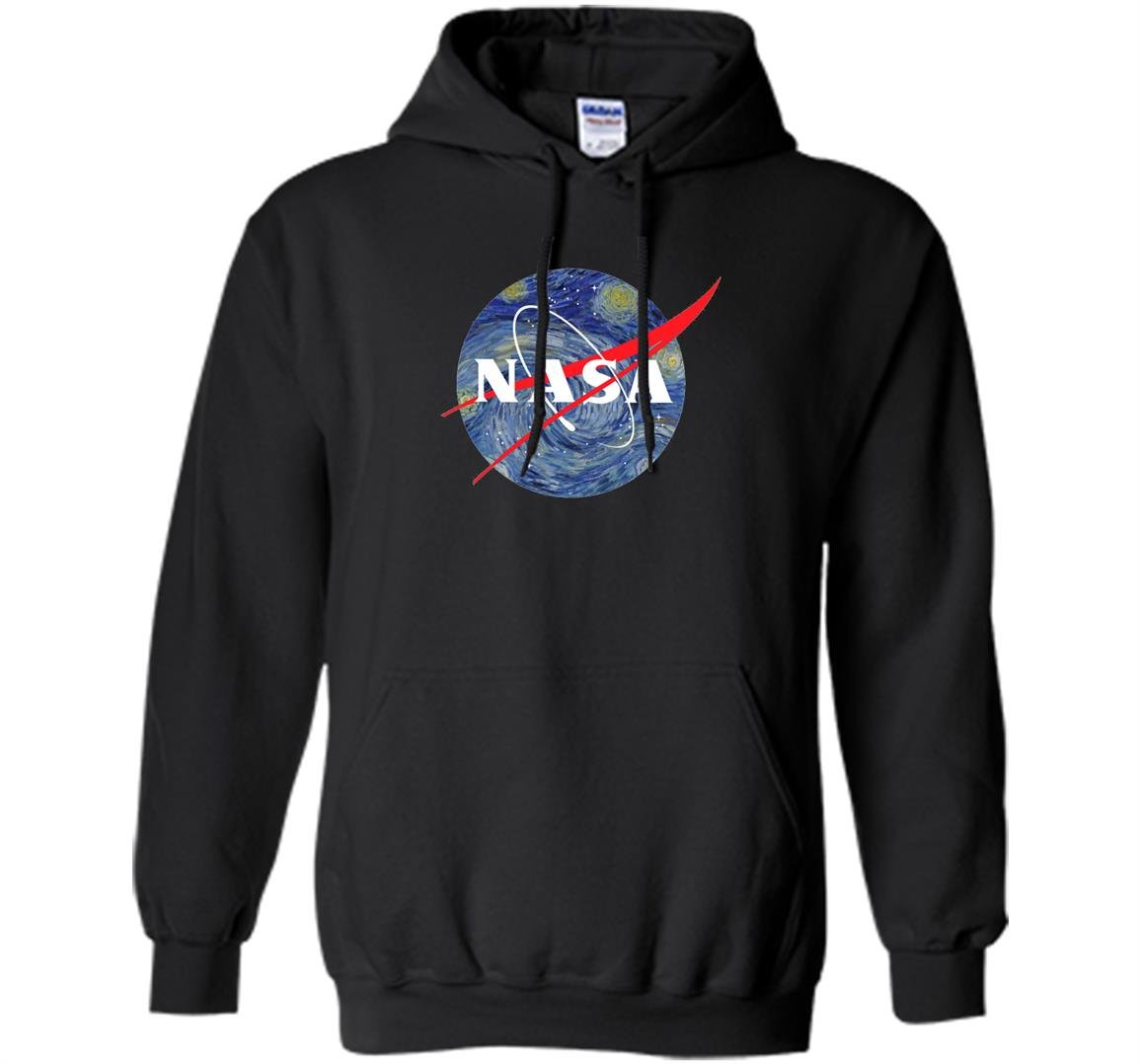 Nasa starry night nasa van gogh style Hoodie