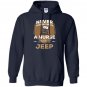Never underestimate a nurse with a jeep funny Hoodie