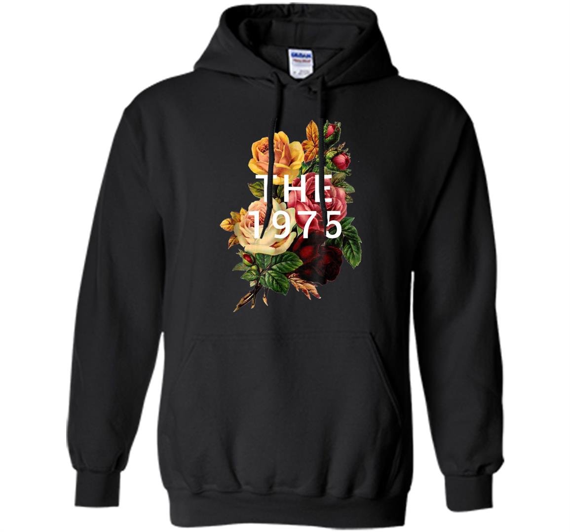New the 1975 flower rose Hoodie