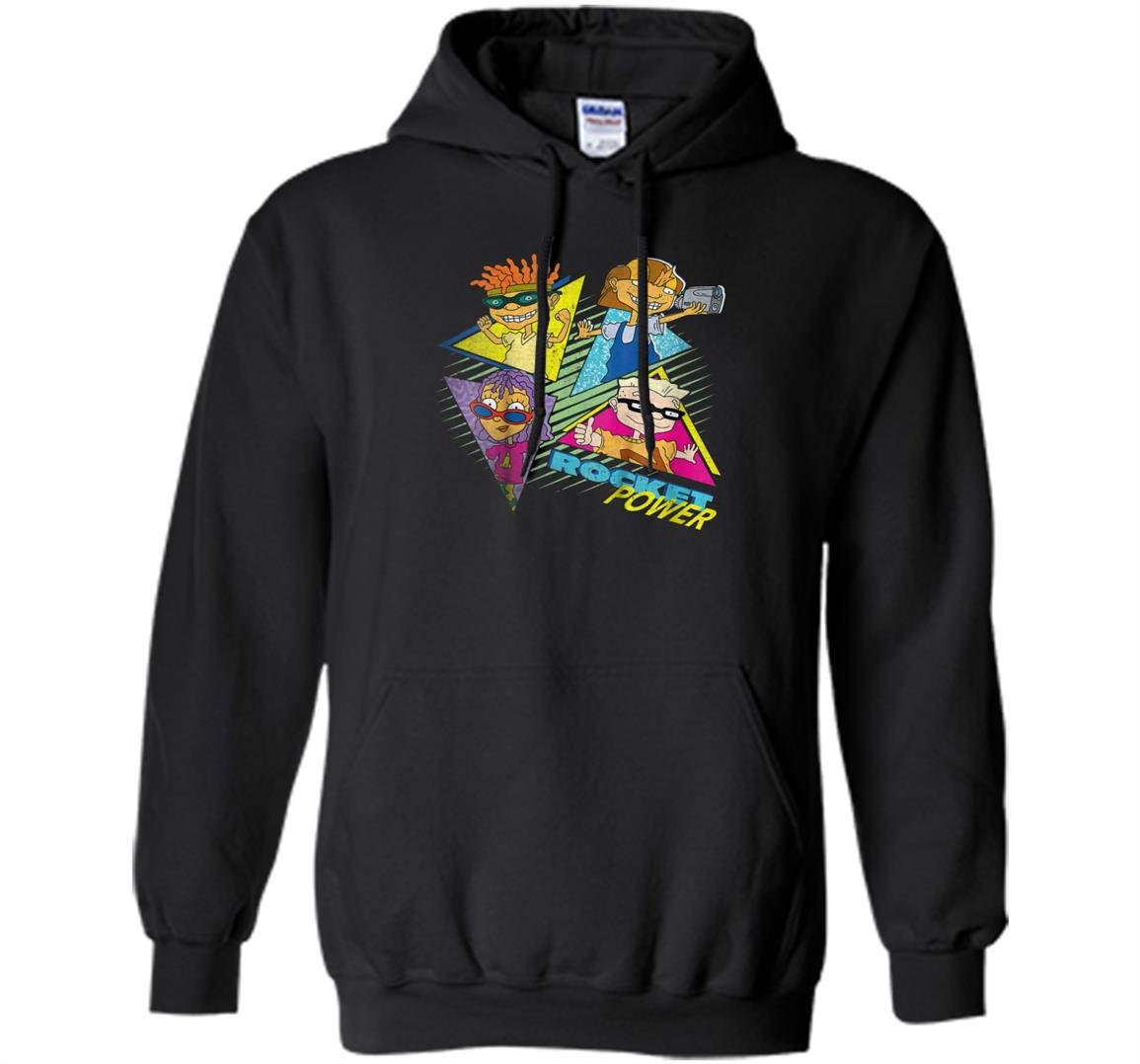 Nickelodeon rocket power character group retro Hoodie