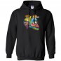Nickelodeon rocket power character group retro Hoodie