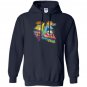 Nickelodeon rocket power character group retro Hoodie