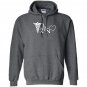 Nurse rn heartbeat heather Hoodie