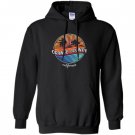 Orange county california retro palm tree Hoodie