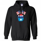 Patriotic cupcake cute stars and strips american fl Hoodie