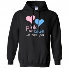 We love you baby shower gender reveal cute Hoodie