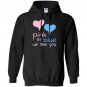 We love you baby shower gender reveal cute Hoodie
