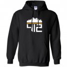 Pittsburgh skyline 412 design Hoodie