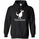 Pregnant rex christmas pregnancy announcement Hoodie